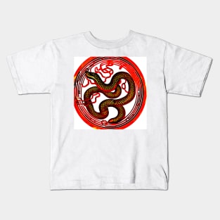 Fire Snake Kids T-Shirt